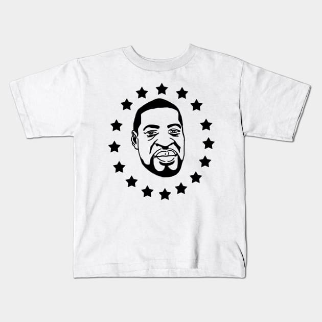 george floyd murder Kids T-Shirt by rotra